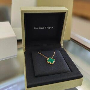 Van Cleef & Arpels Vintage Alhambra 18K Yellow Gold Necklace